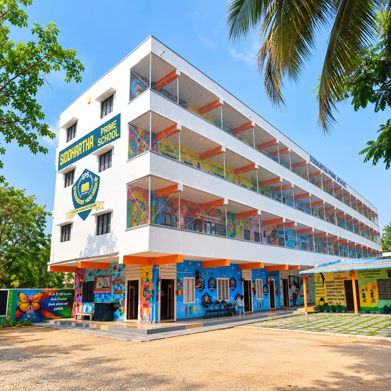 Safe & Spacious Campus